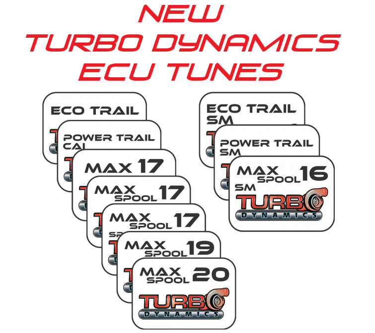 NEW Turbo Dynamics ECU tunes NEW Turbo Dynamics ECU tunes